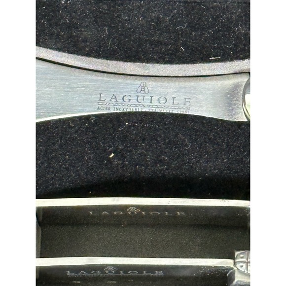 Laguiole 9-piece Knives Carving Set-Missing Wine Opener by Better Living Designs - Picture 12 of 13